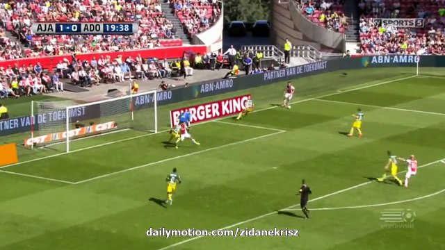 Davy Klaassen 2_0 HD _ Ajax Amsterdam v. ADO Den Haag - Eredivisie 30.08.2015 HD