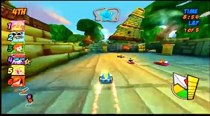 Cartoon Network Racing PS2 Dexter And Dad Gameplay