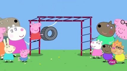 Peppa Pig En los columpios