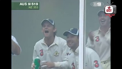 Nobody believes when Mc Grath hit a six