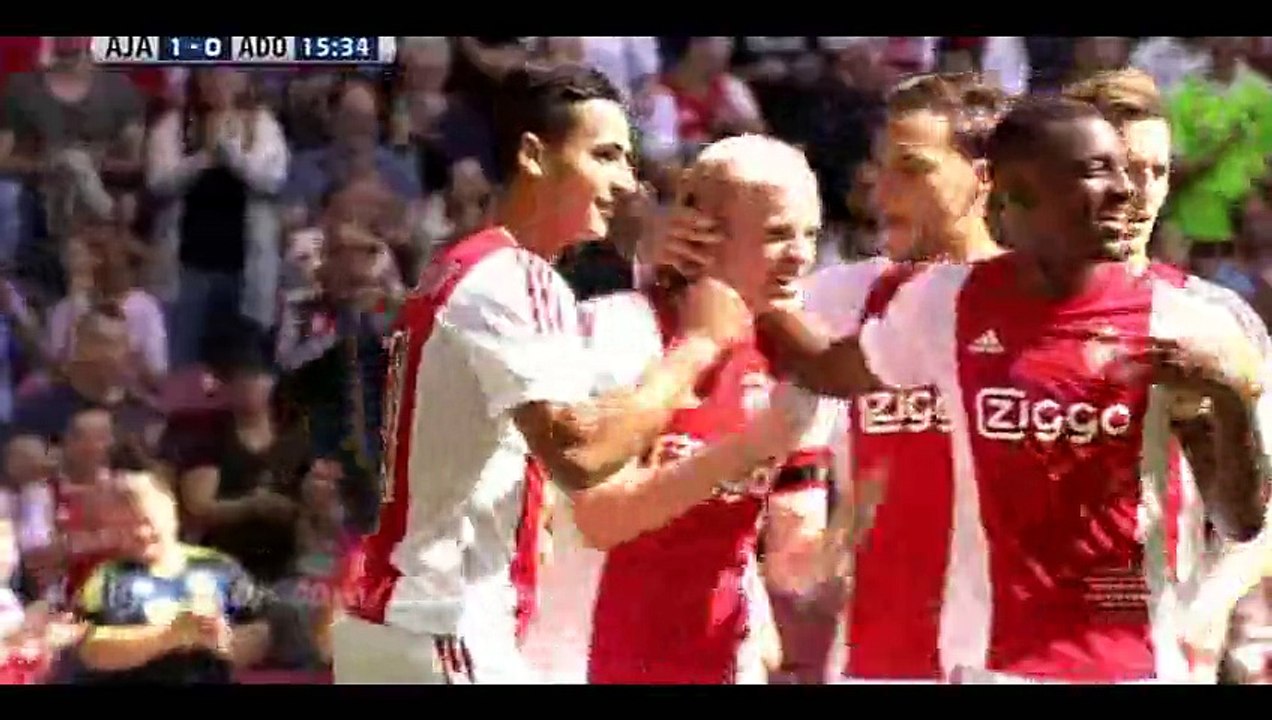 All Goals - Ajax 2-0 ADO Den Haag - 30-08-2015