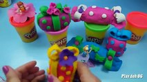 Kinder surprise eggs Peppa Pig Play doh RAINBOW BAGS eggs Minnie Mouse Barbie Girl