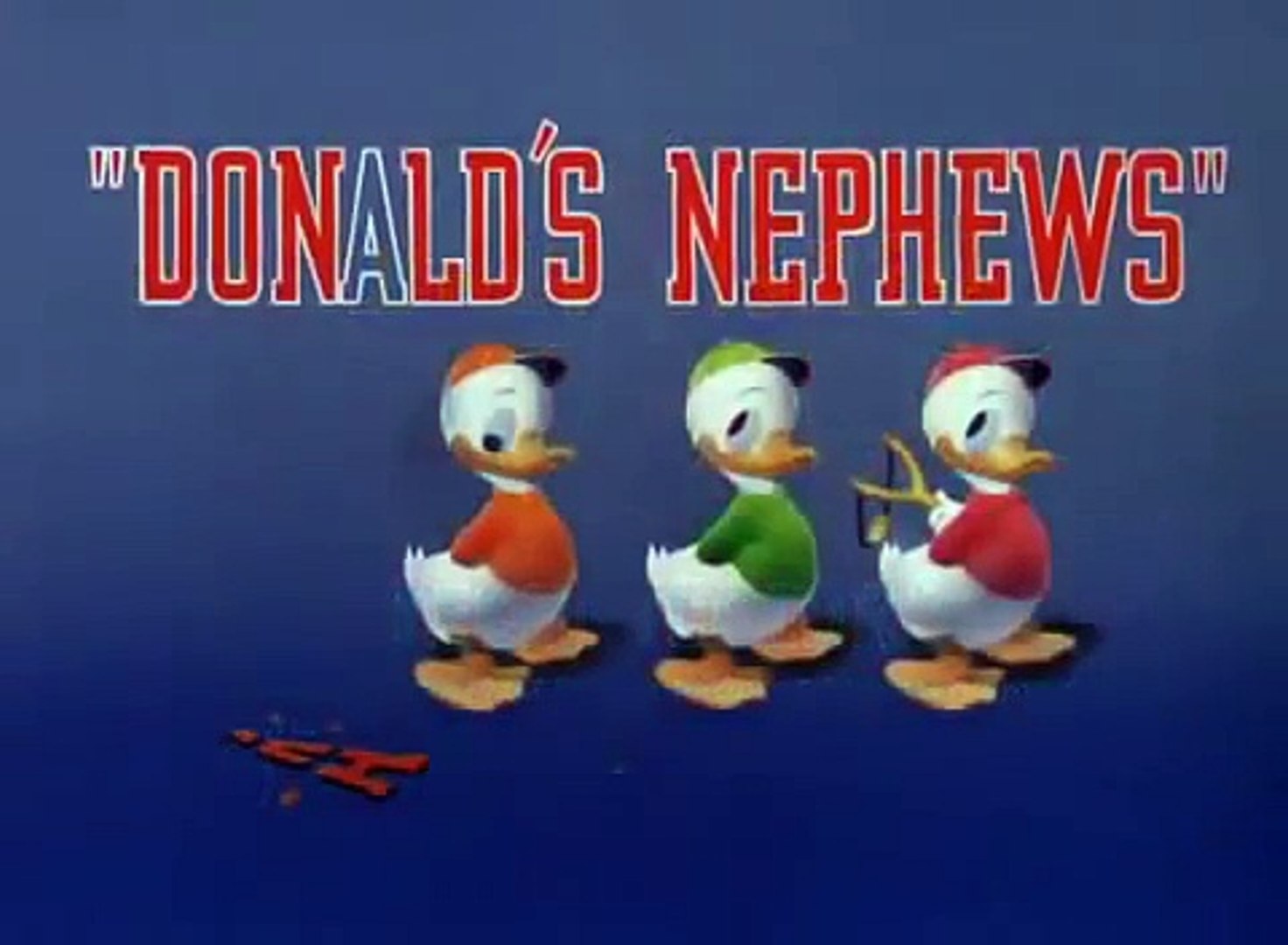 Donald Duck Episode Donalds Nephews 