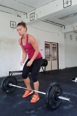 Squat snatch +snatch balance