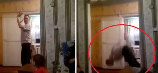 Russian Guy Tries A Front Flip And Instantly Regrets It