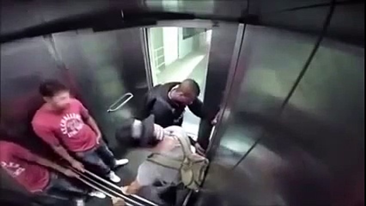 FUNNY  His Diarrhea Exploded In Elevator Prank
