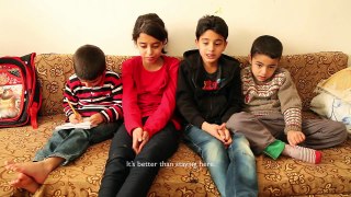 Syria's children call for peace | Syrian Refugee Crisis