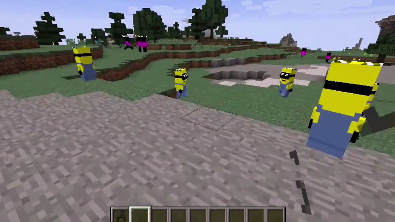 Minecraft | 2 Amazing Mods!! | Thinknoodles Minions Mod and Dan TDM Spawner |