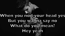 Justin Bieber - What Do You Mean? Karaoke Acoustic Guitar Instrumental Backing Track   Lyrics