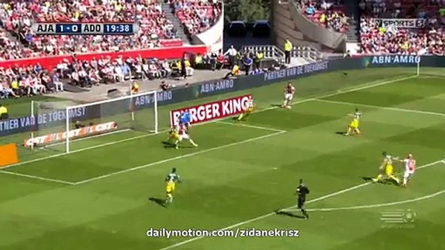 El Ghazi Great Goal - Ajax Amsterdam 4-0 ADO Den Haag - Eredivisie 30.08.2015 HD