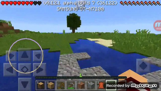 Minecraft Pe 0 12 0 สร างบ านหล งเเรก Video Dailymotion