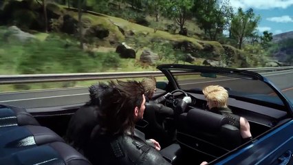 Final Fantasy XV PAX Prime 2015 - Fonctionnement de la voiture