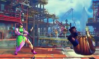 Ultra Street Fighter IV battle: Rufus vs Chun-Li