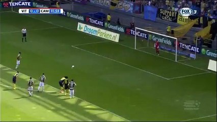 Lewis Baker 1-0 Penalty-Kick Goal | Vitesse v. Cambuur  30.08.2015 HD
