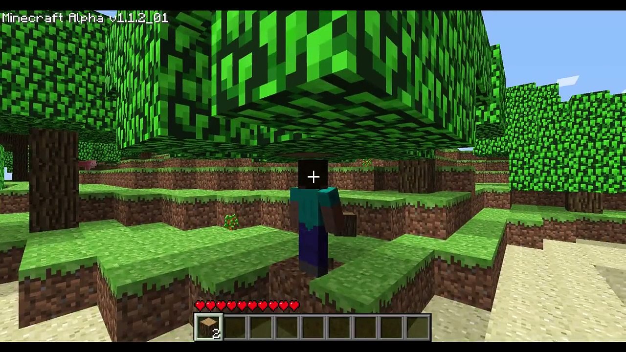 Minecraft Alpha Lets play Ep1: This is hard