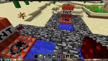 [TUTO]Minecraft- Comment faire un canon a TNT- Petit mais Puissant