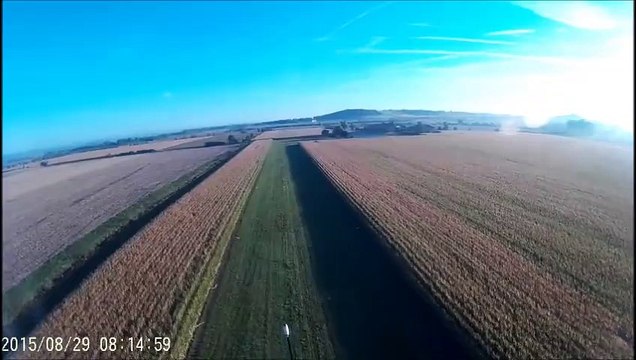 ULM pendulaire - Tour de piste - Base de Maringues
