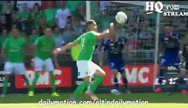 Loic Perrin Great Goal - 1-0 - Saint-Étienne vs Bastia - Ligue 1 - 30.08.2015