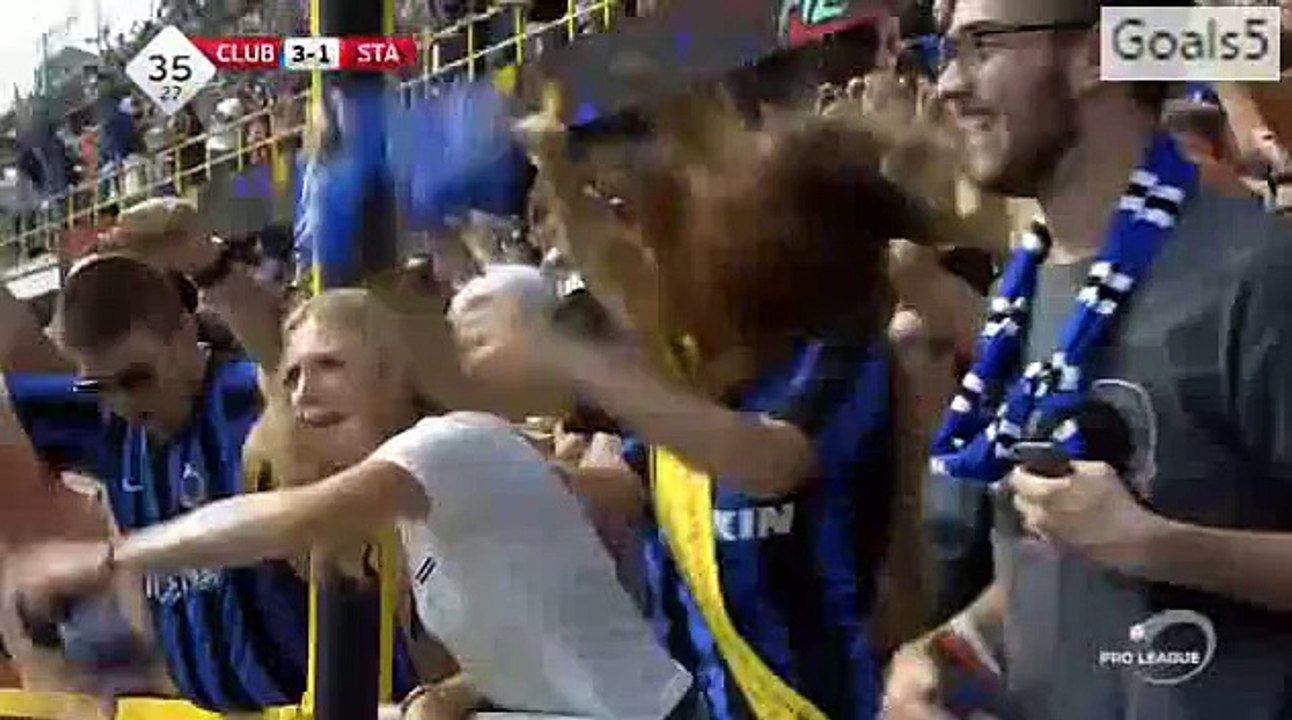 Mamadou Obbi Oulare Goal Club Brugge 3 - 1 Standard Liege Jupiler League 30-8-2015