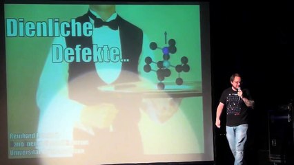 'Dienliche Defekte' - Reinhard Remfort beim #34 Science Slam Berlin