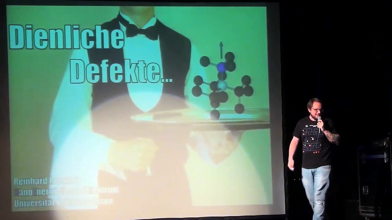 'Dienliche Defekte' - Reinhard Remfort beim #34 Science Slam Berlin