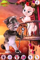 MY Talking Tom And ANGELA Cat video games Newsdesk for children to play android for free n