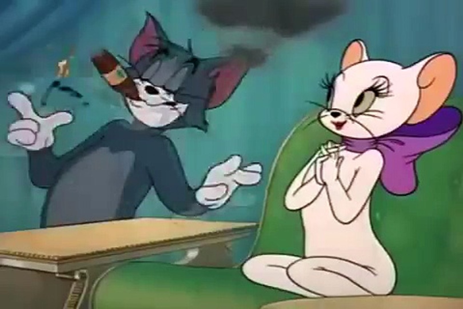 Том и Джерри кошка