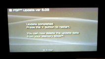 How to Install Custom Firmware on a PSP without a Pandora's Battery (Part Two)