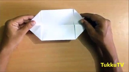 How to make origami Boat (canoe) - paper boat ?
