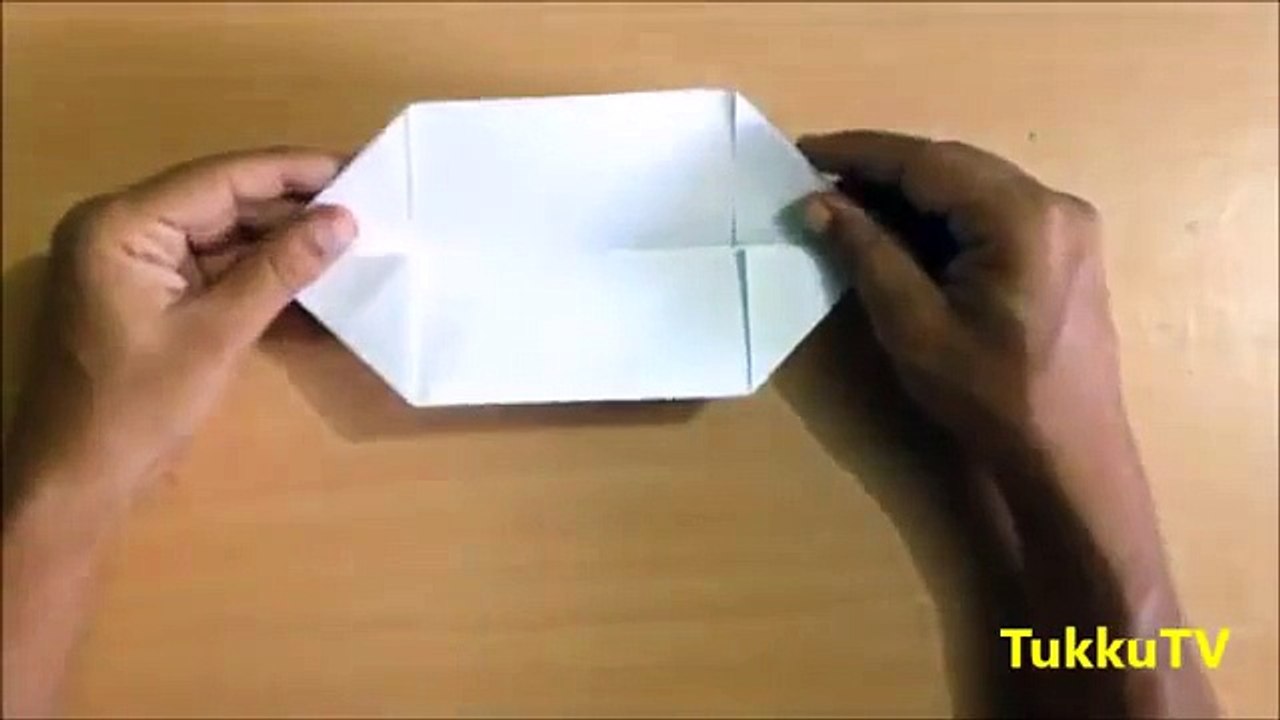 How to make origami Boat (canoe) - paper boat ?