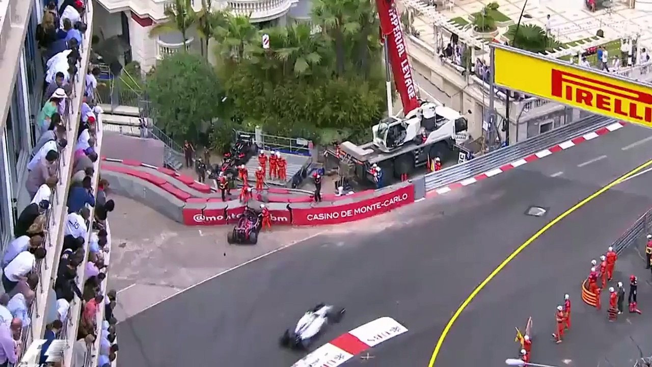 F1 2015 Monaco GP Max Verstappen crash