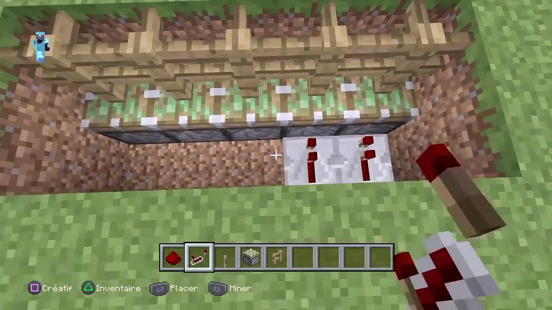 Minecraft : TUTO Redstone #Épisode 5 : Barrière automatique - video  Dailymotion