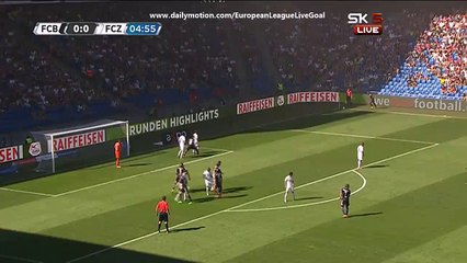 Michael Lang 1:0 | Basel - FC Zurich 30.08.2015 HD
