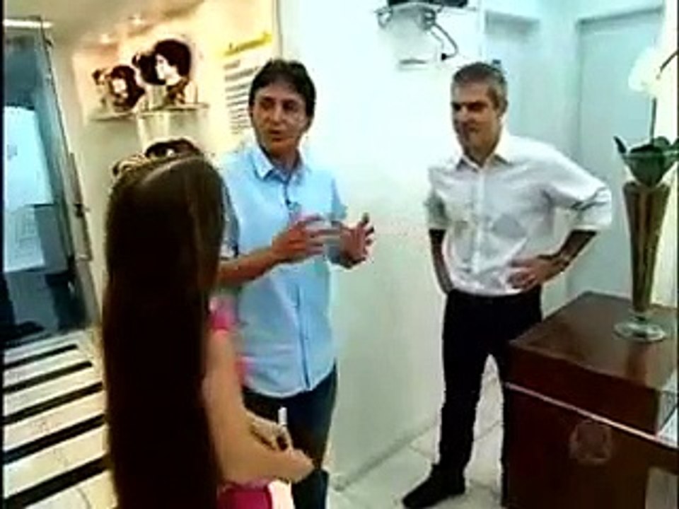 Domingo Espetacular-Raquel-O maior cabelo do Brasil-Parte 3de3