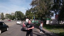 Road Rage russe à la hachette et au pistolet