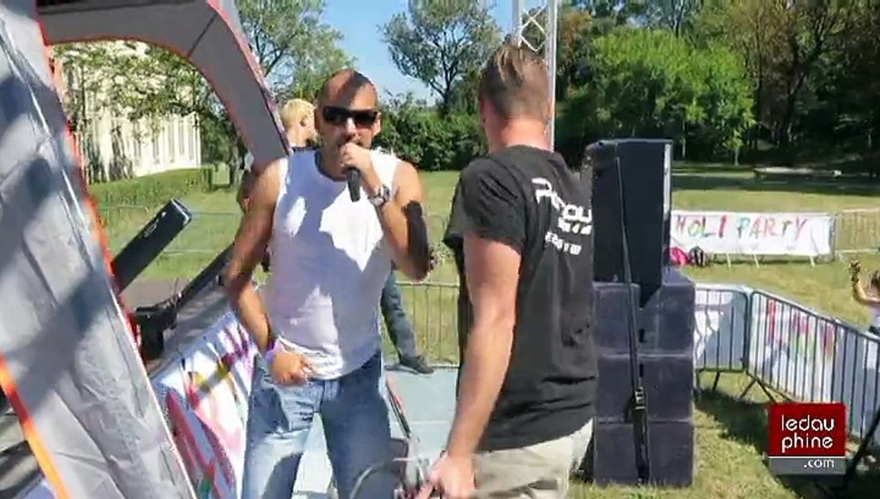 Une Holi Party à Viviers en Ardèche