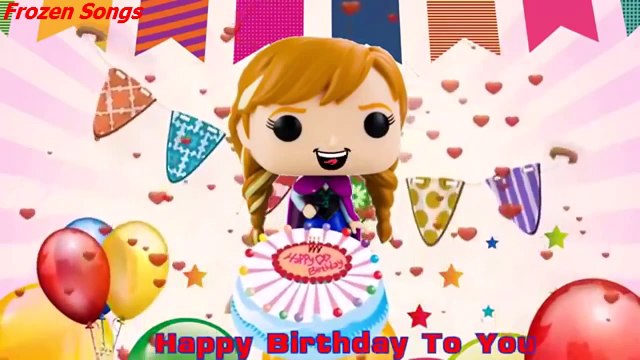 Happy birthday song Frozen songs Nursery Rhymes Kids Songs And Children Songs