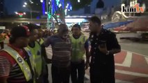 7.30pm - Polis tahan lelaki mabuk cuba cetus kekecohan
