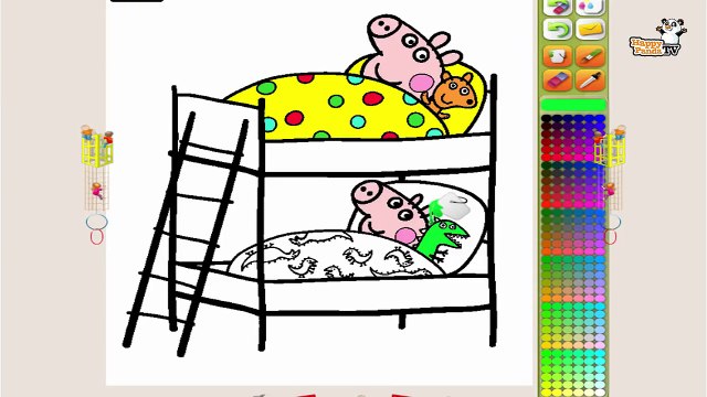 Peppa Pig Paint And Colour Games Online Peppa Pig Painting Games - Peppa Pig Colouring Games.mp4