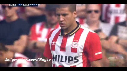 Own Goal Jeffrey Bruma - PSV 0-1 Feyenoord- 30-08-2015