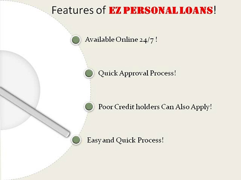 EZ Personal Loans – A Perfect Fiscal Solution To Be Availed With No Apparent Risk