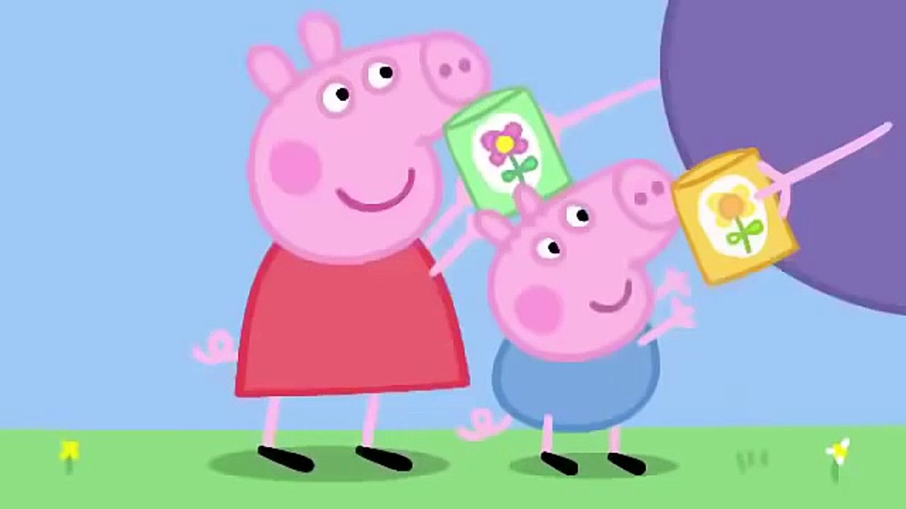 Peppa Pig Türkçe Bölümleri - Peppa ve George 'un Bahçesi