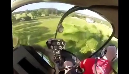 Helicopter Pilots Rescue RC Plane From Tree