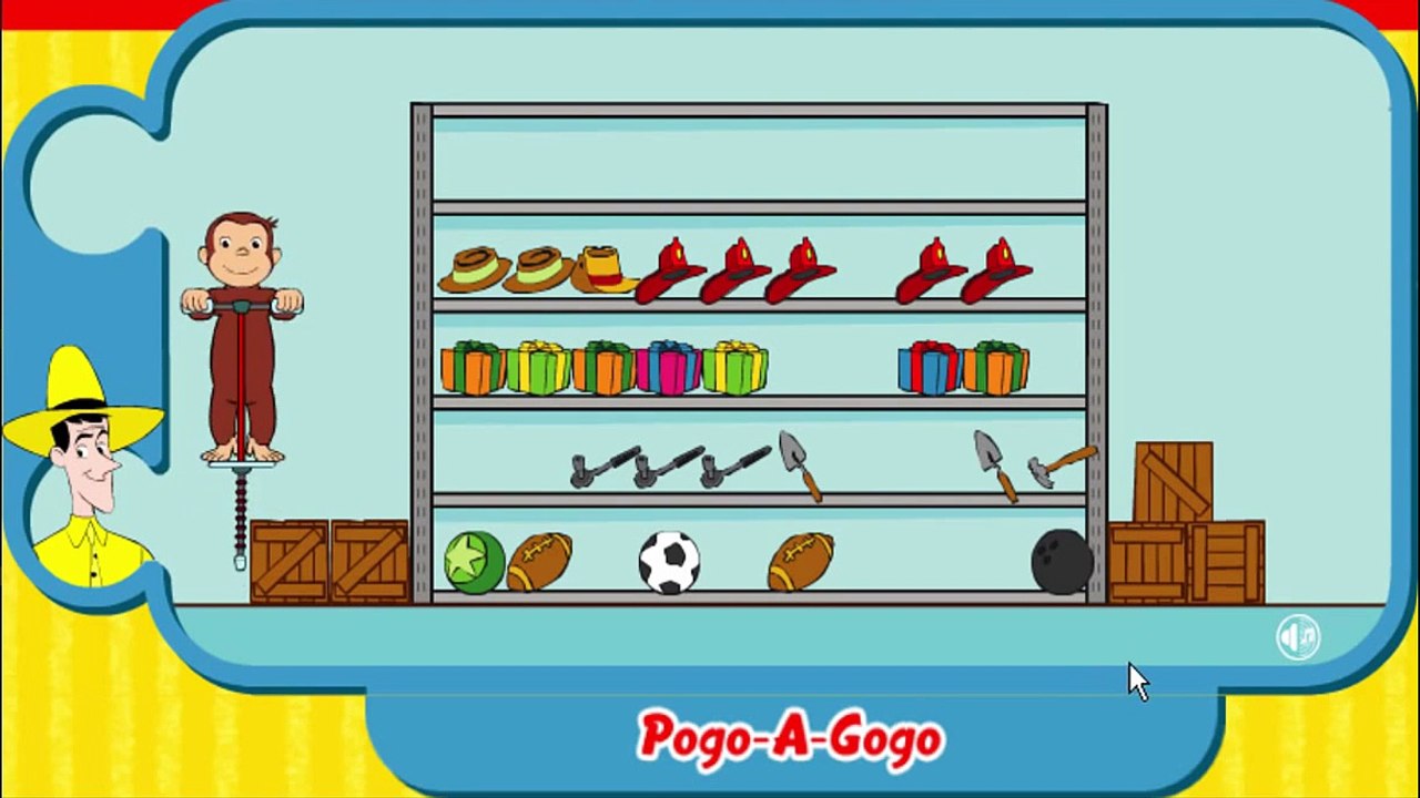 Curious George Pogo A GoGo Cartoon Animation PBS Kids Game Play Walkthrough