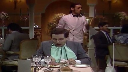 Mr Bean Hiding steak tartare