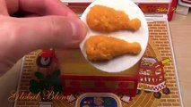 Làm bánh Pizza món Fried Chicken và Nuggets bằng đồ chơi Nhật Bản trông như thật