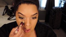 SIMPLE EYE W/DARK LIPS MAKEUP TUTORIAL | STYLEDBYQUEEN