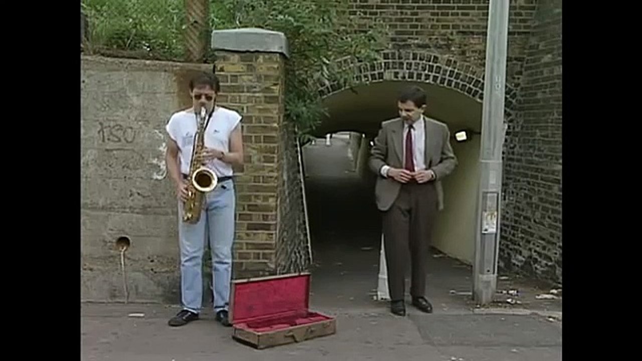 Mr-Bean Street Performance