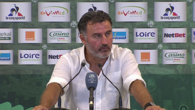 Foot - L1 - ASSE : Galtier défend ses joueurs
