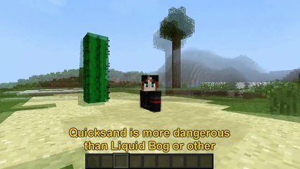 Minecraft 1.7.10 - More Fun Quicksand Mod Review Part 1